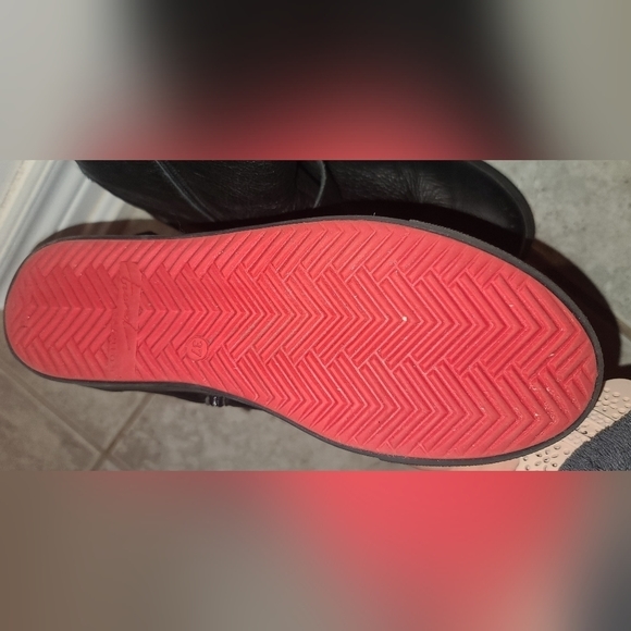 Super Massive Leather Winter Booties With Fur Lining 6.5 Ankle Length - Picture 5 of 6